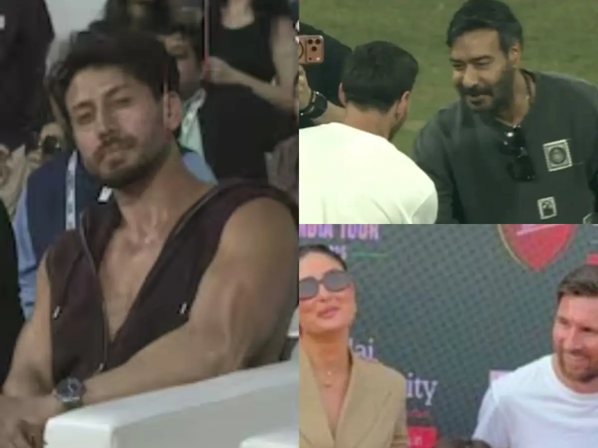 Kareena Kapoor, Tiger Shroff and more celebs attend Lionel Messi's GOAT India tour