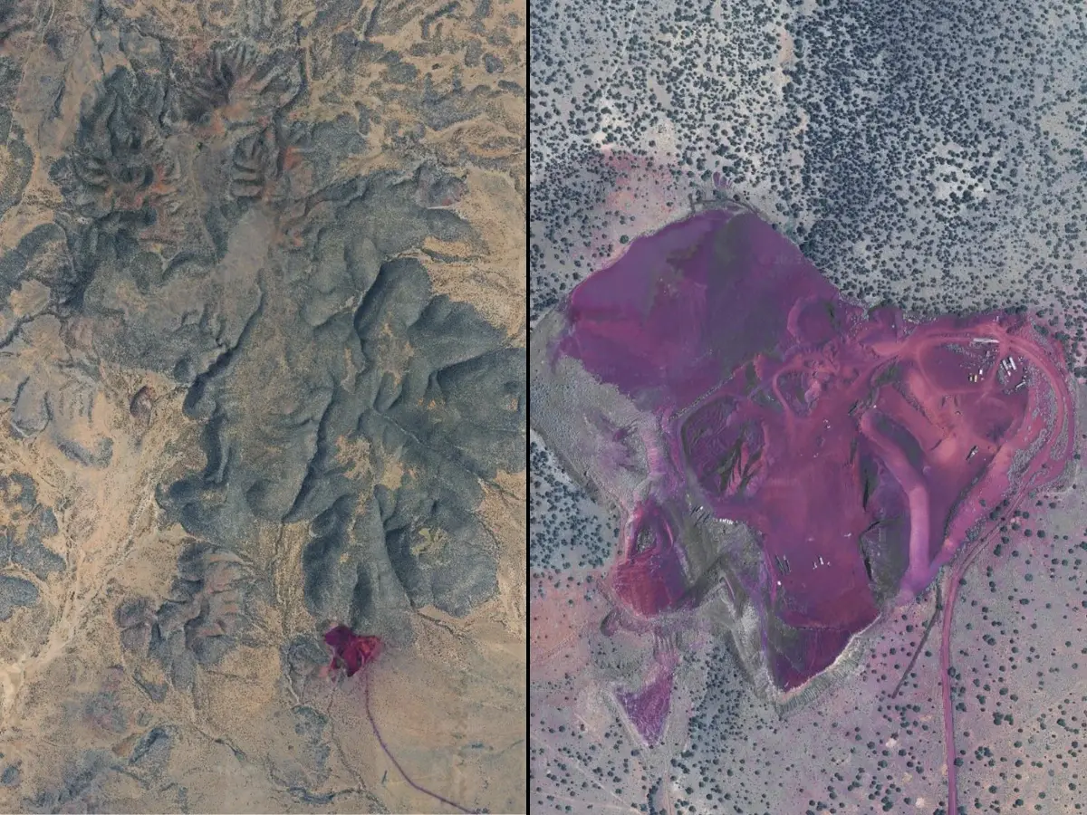 Big red splotch seen on Google Maps in US desert triggers apocalypse chatter. It is nothing but...