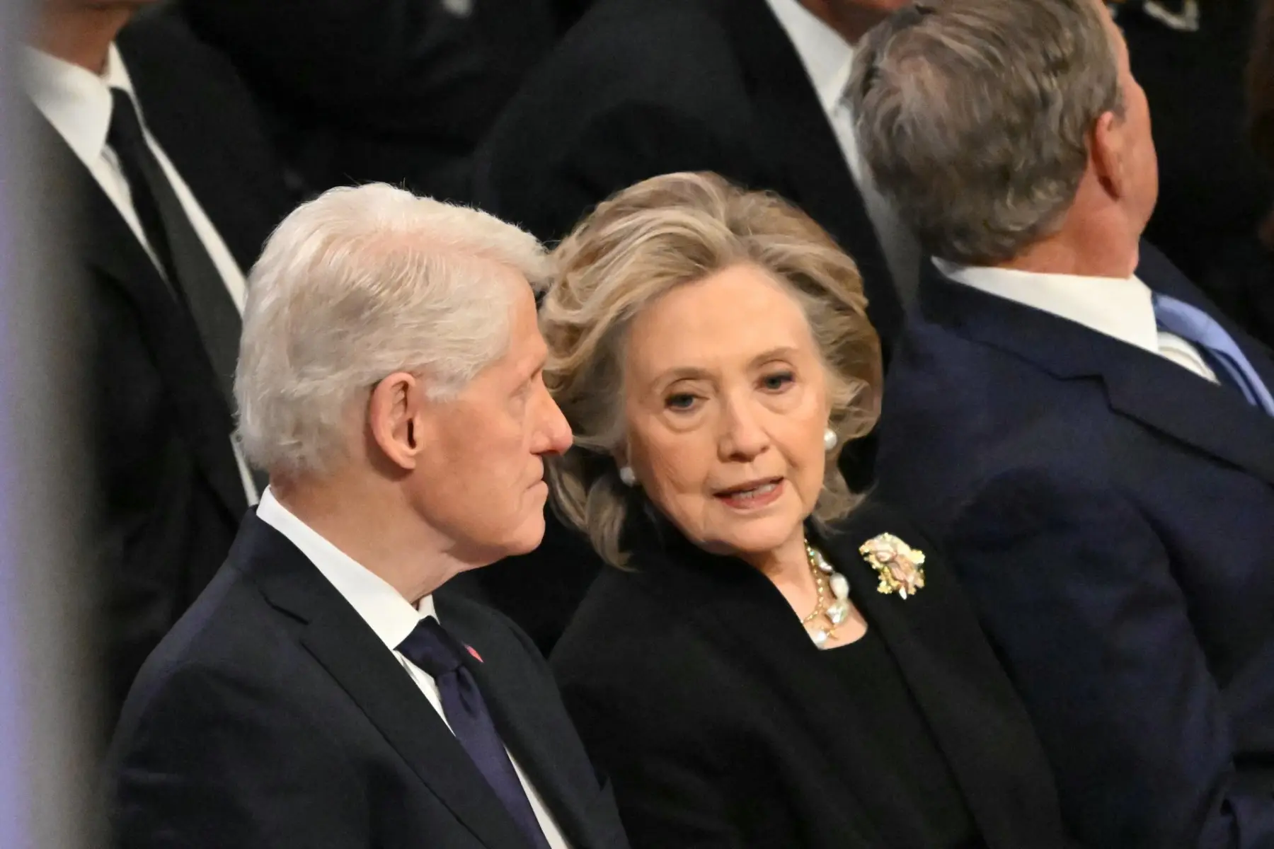 Trump 'diverting attention' from himself as Bill and Hillary Clinton are avoiding testifying in Epstein case