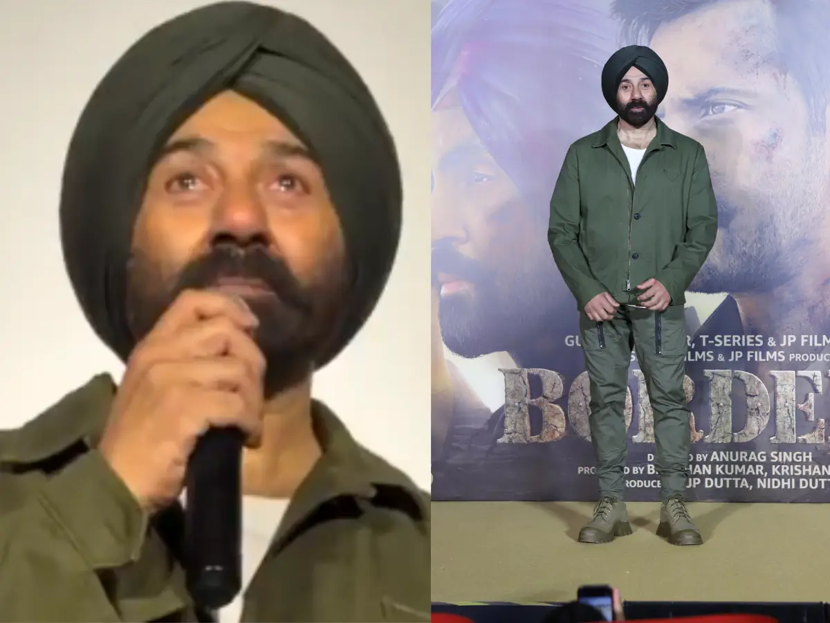 Sunny Deol gets teary-eyed at Border 2 teaser launch event, first appearance after Dharmendra's demise Sunny Deol gets teary-eyed at Border 2 teaser launch event, first appearance after Dharmendra's demise