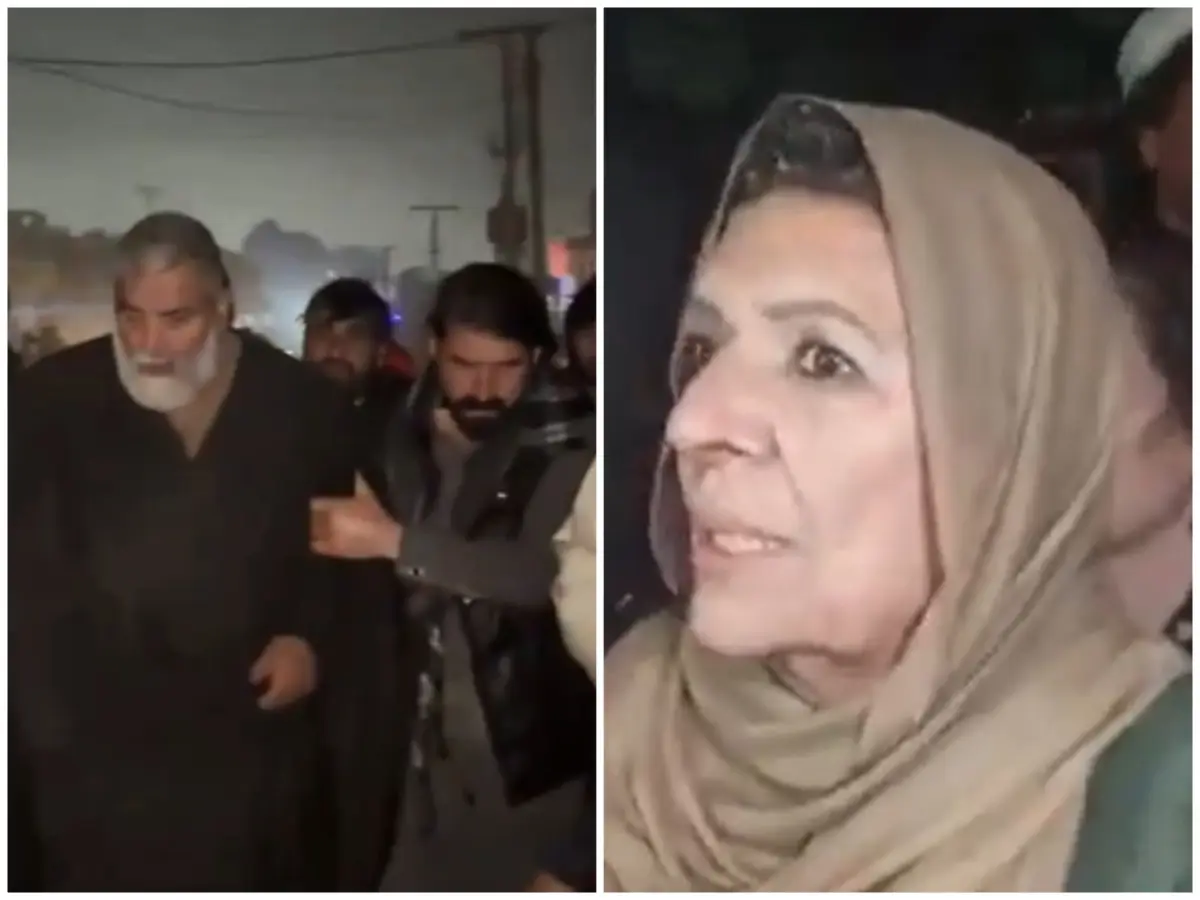 Was ‘chemical spray’ used on PTI workers? Pak police use water cannons on protesters outside Adiala Jail — VIDEO Was ‘chemical spray’ used on PTI workers? Pak police use water cannons on protesters outside Adiala Jail — VIDEO