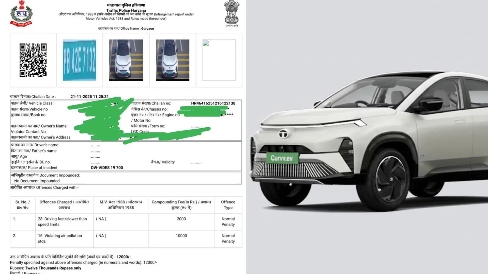 1. The Bizarre Challan