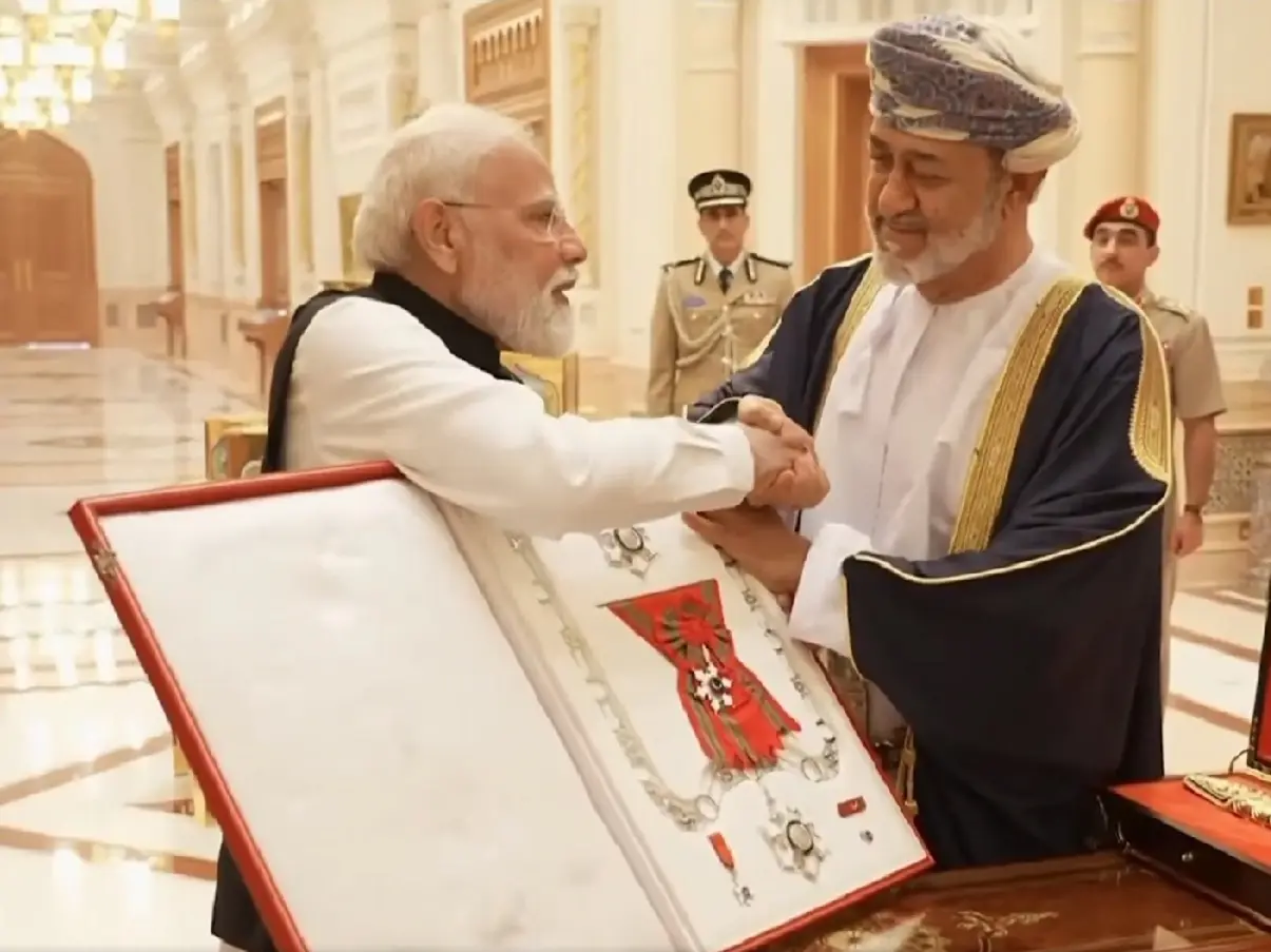 PM Modi conferred Oman’s top national honour; Delhi, Muscat ink trade agreement PM Modi conferred Oman’s top national honour; Delhi, Muscat ink trade agreement