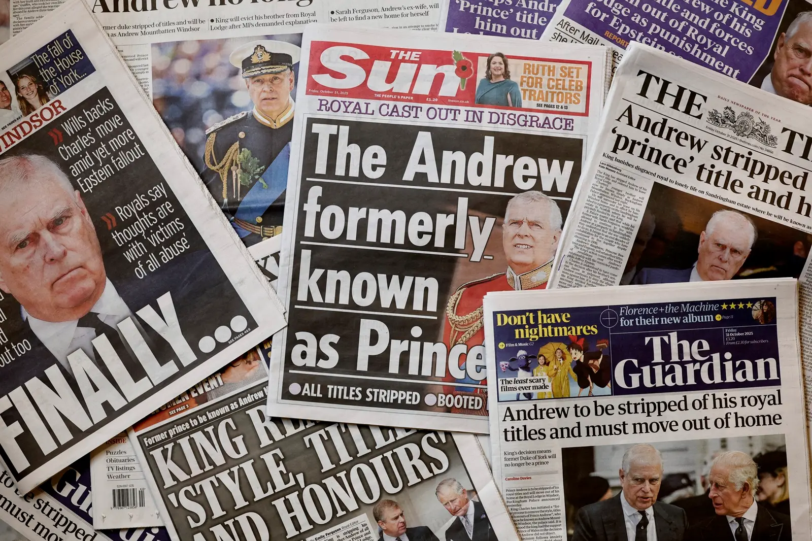 Former British Prince in Epstein files: Royal titles revoked, legal settlement reached, and survivor’s suicide