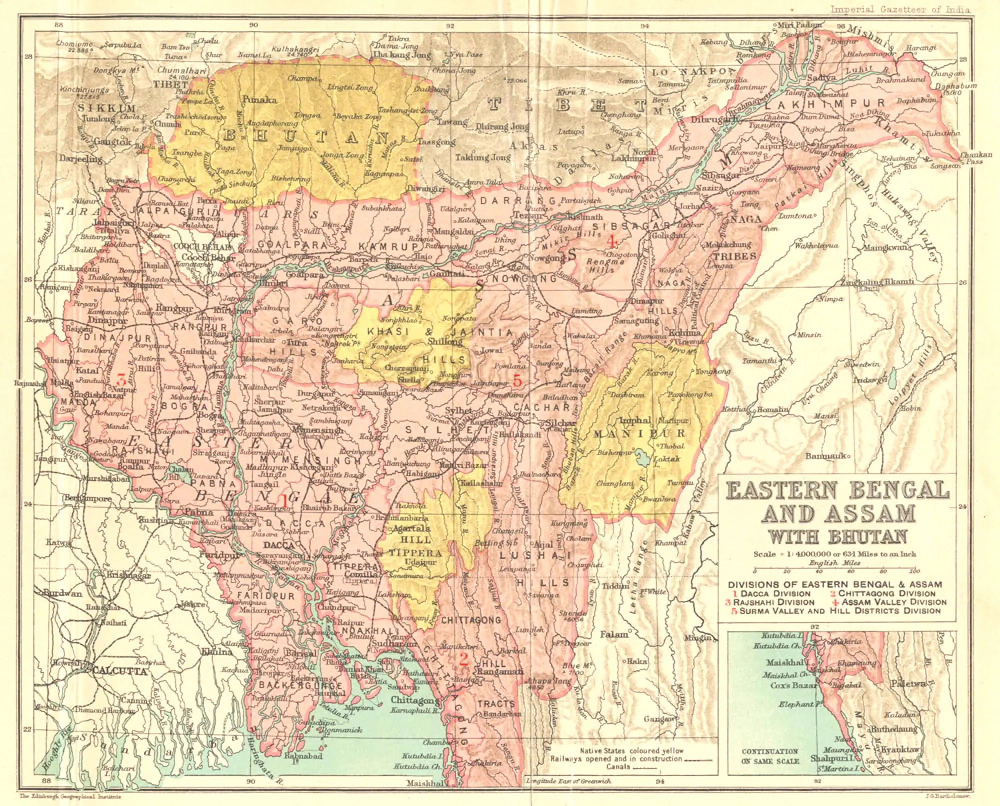 The 1905 Precedent: Curzon’s 'Eastern Bengal and Assam'