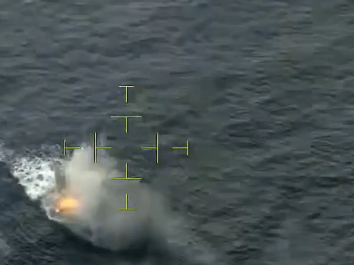 US strikes 'low profile' vessel in eastern Pacific, kills 1; trail of fire visible caught on cam - Video