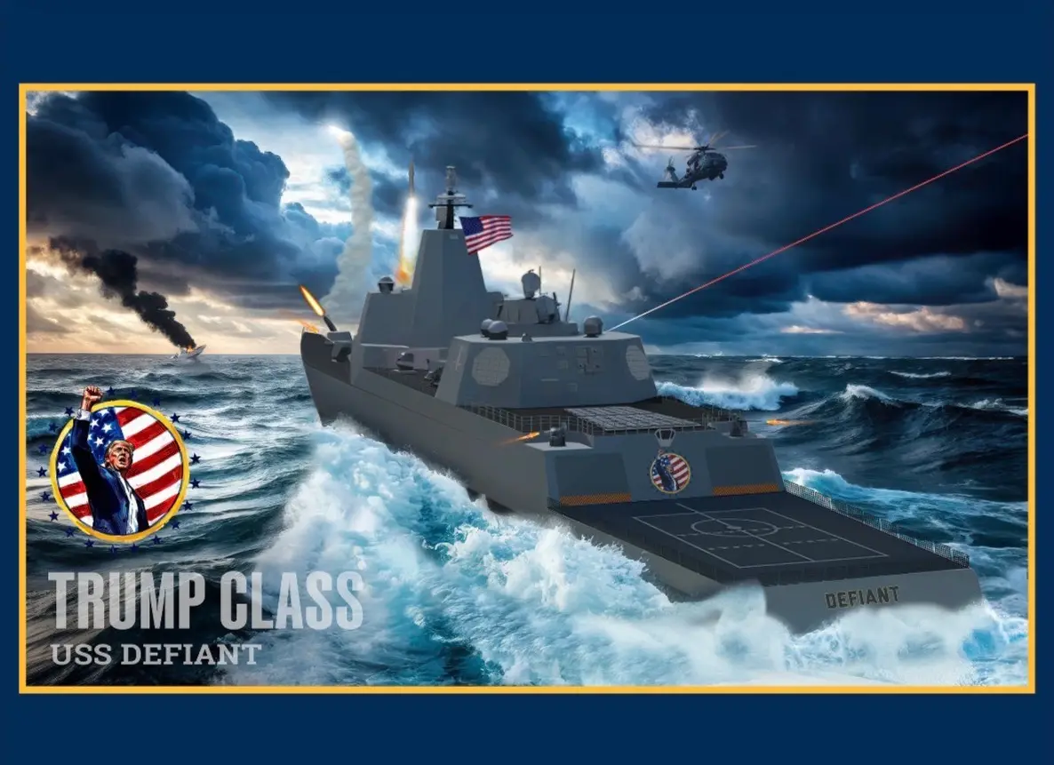 An asthetic warship for an 'asthetic person'