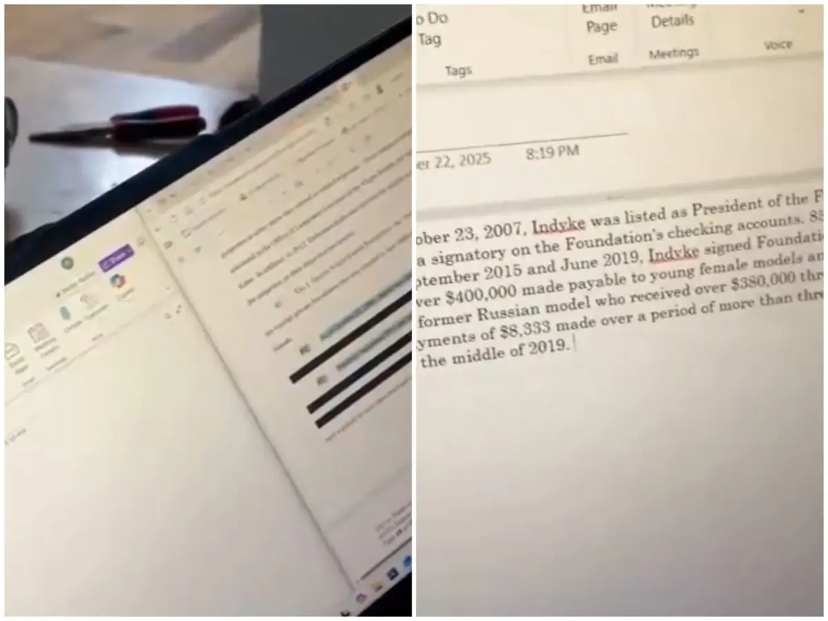 Can ‘Redacted’ Epstein Files be read? Here's what viral clip reveals about blacked-out text Can ‘Redacted’ Epstein Files be read? Here's what viral clip reveals about blacked-out text