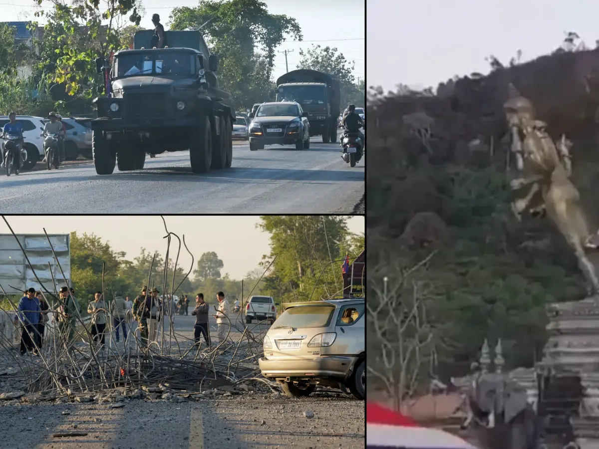 Thailand-Cambodia truce talks begin amid clashes