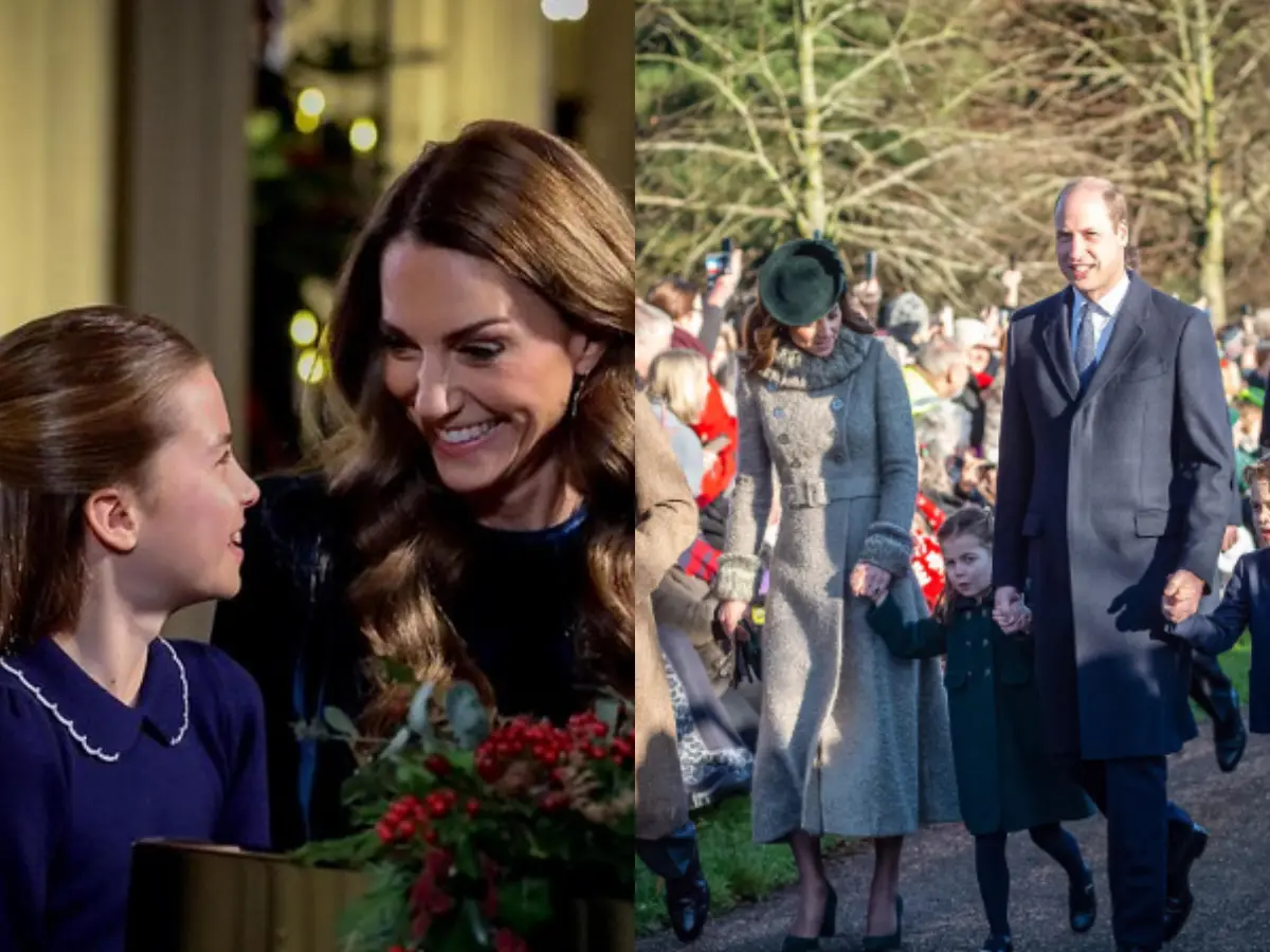 Kate Middleton and Prince William attend Christmas Day celebration with kids | Check photos Kate Middleton and Prince William attend Christmas Day celebration with kids | Check photos