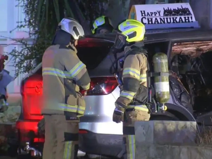 ‘We’ll be here all day and night’: Melbourne police pleads with person of interest in Rabbi car arson case to contact them