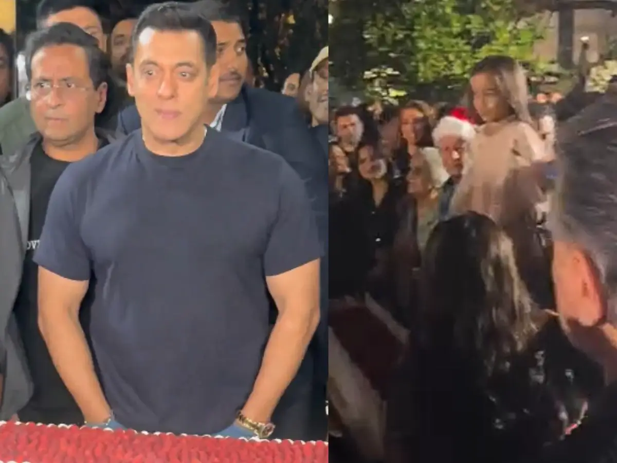 Salman Khan turns 60, cuts cake with father Salim and mother Salma | Watch Salman Khan turns 60, cuts cake with father Salim and mother Salma | Watch