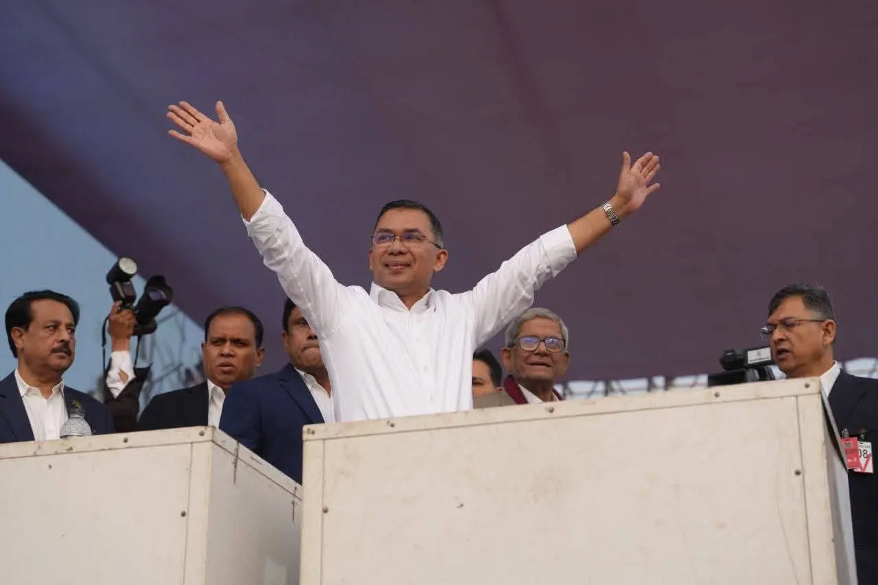 BNP chairman Tarique Rahman enrolls as voter, pays tribute to Osman Hadi, signals daughter Zaima’s political debut