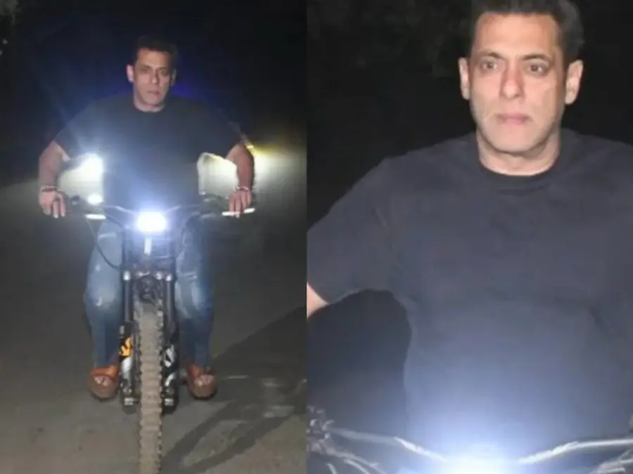 Pedalling into 60! Salman Khan celebrates birthday with a cycle ride outside Panvel farmhouse | Watch