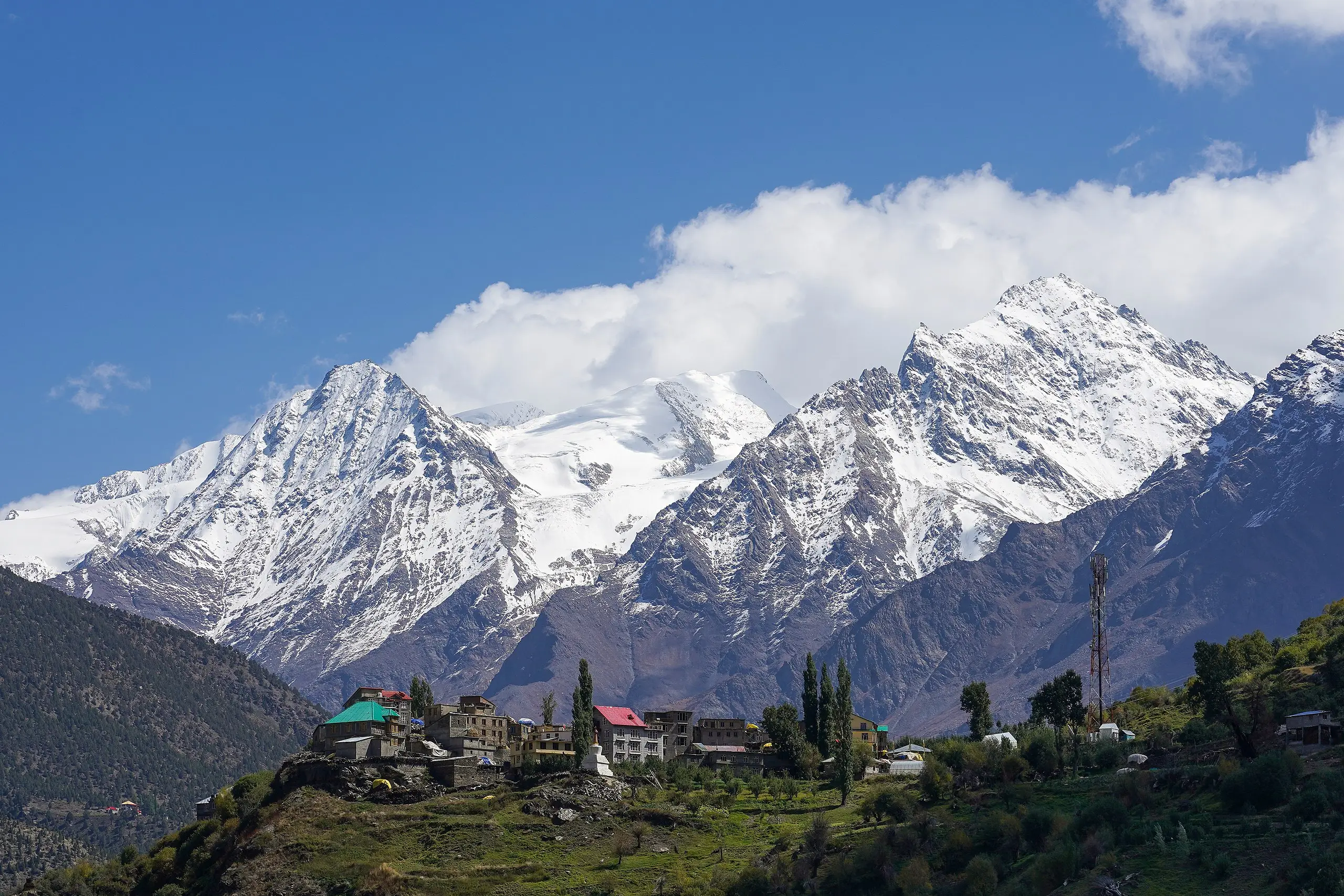 6. Keylong - Himachal Pradesh's Frozen Valley