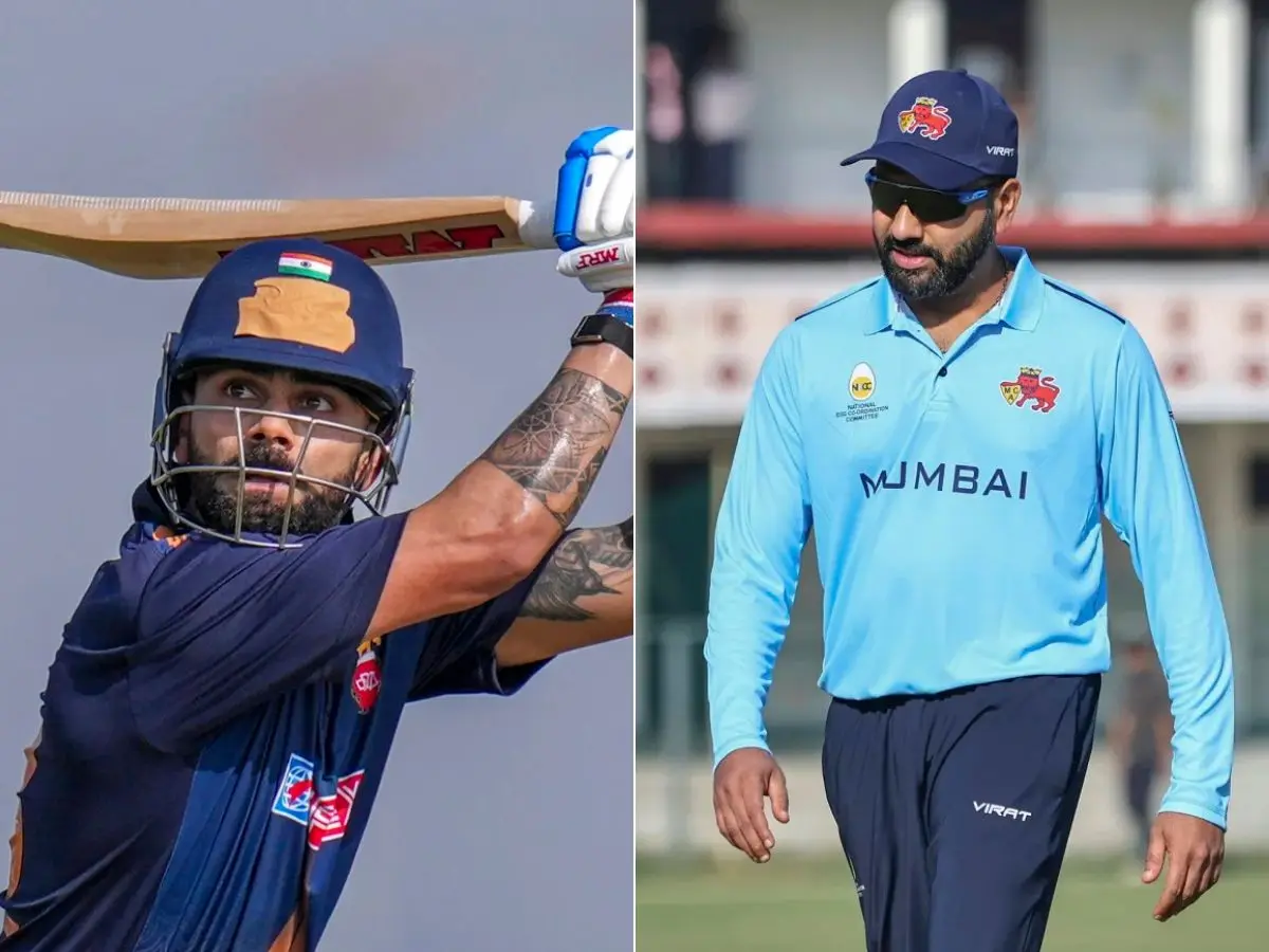 Here's how much Virat Kohli and Rohit Sharma earn per match in Vijay Hazare Trophy Here's how much Virat Kohli and Rohit Sharma earn per match in Vijay Hazare Trophy
