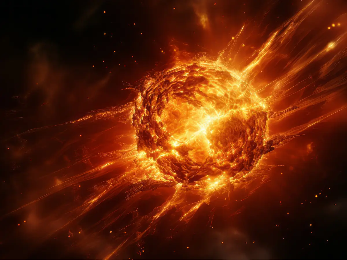 Universe will collapse into one big fireball, with stars and planets sucked into a core Universe will collapse into one big fireball, with stars and planets sucked into a core