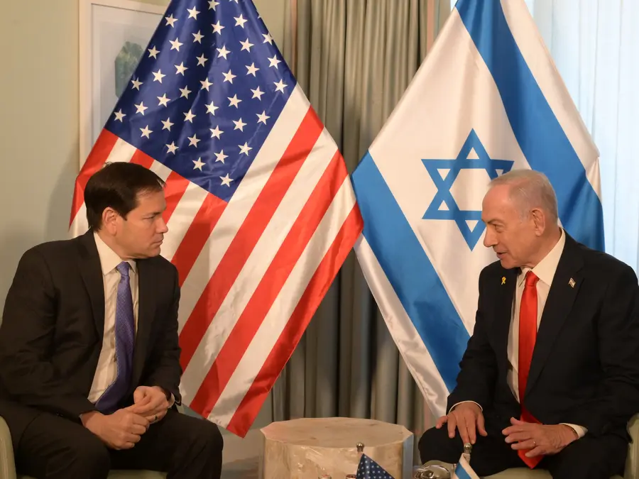 Ahead of Trump meeting, Netanyahu holds talks with US Secretary of State Rubio