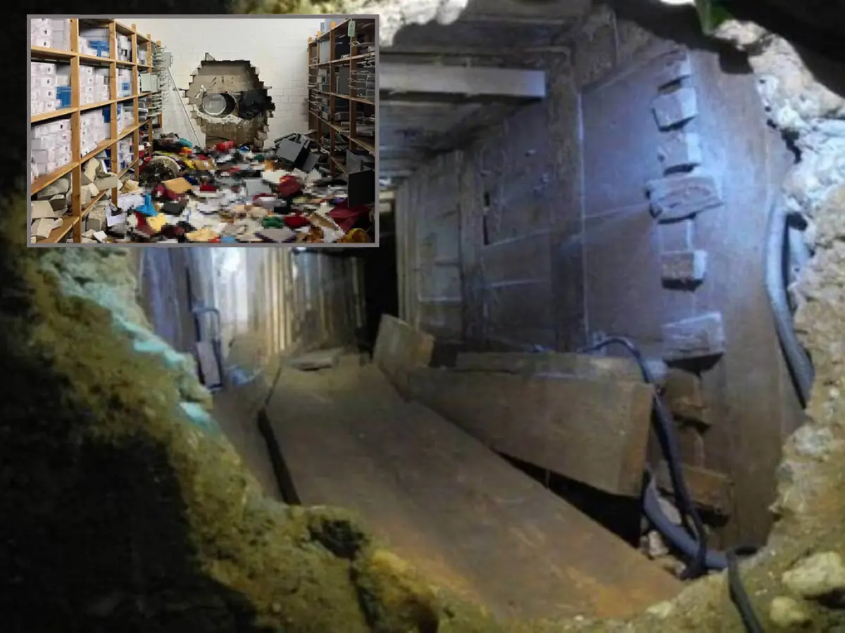 Massive Christmas bank heist in Germany: Thieves drill into vault, loot $35 million Massive Christmas bank heist in Germany: Thieves drill into vault, loot $35 million