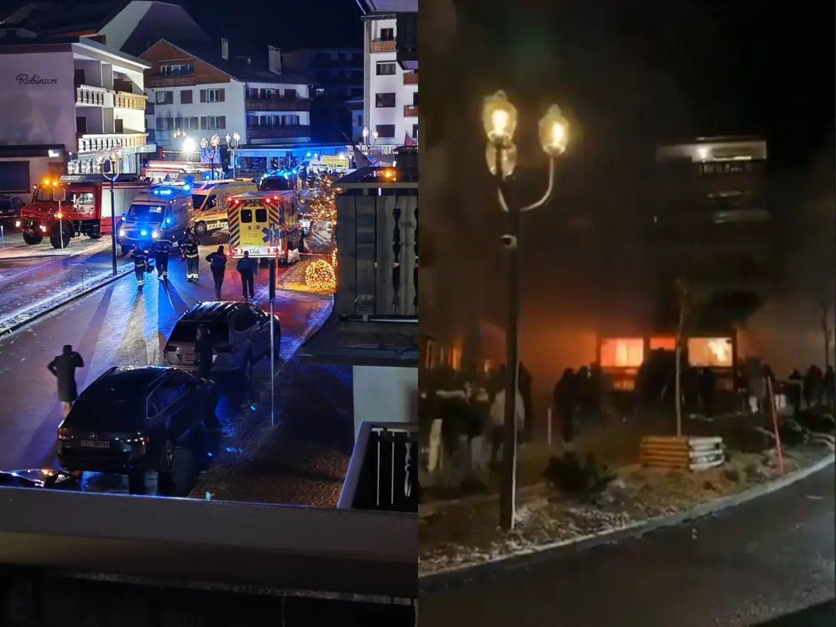 At least 40 feared dead as explosion rips through New Year crowd at Swiss ski resort At least 40 feared dead as explosion rips through New Year crowd at Swiss ski resort