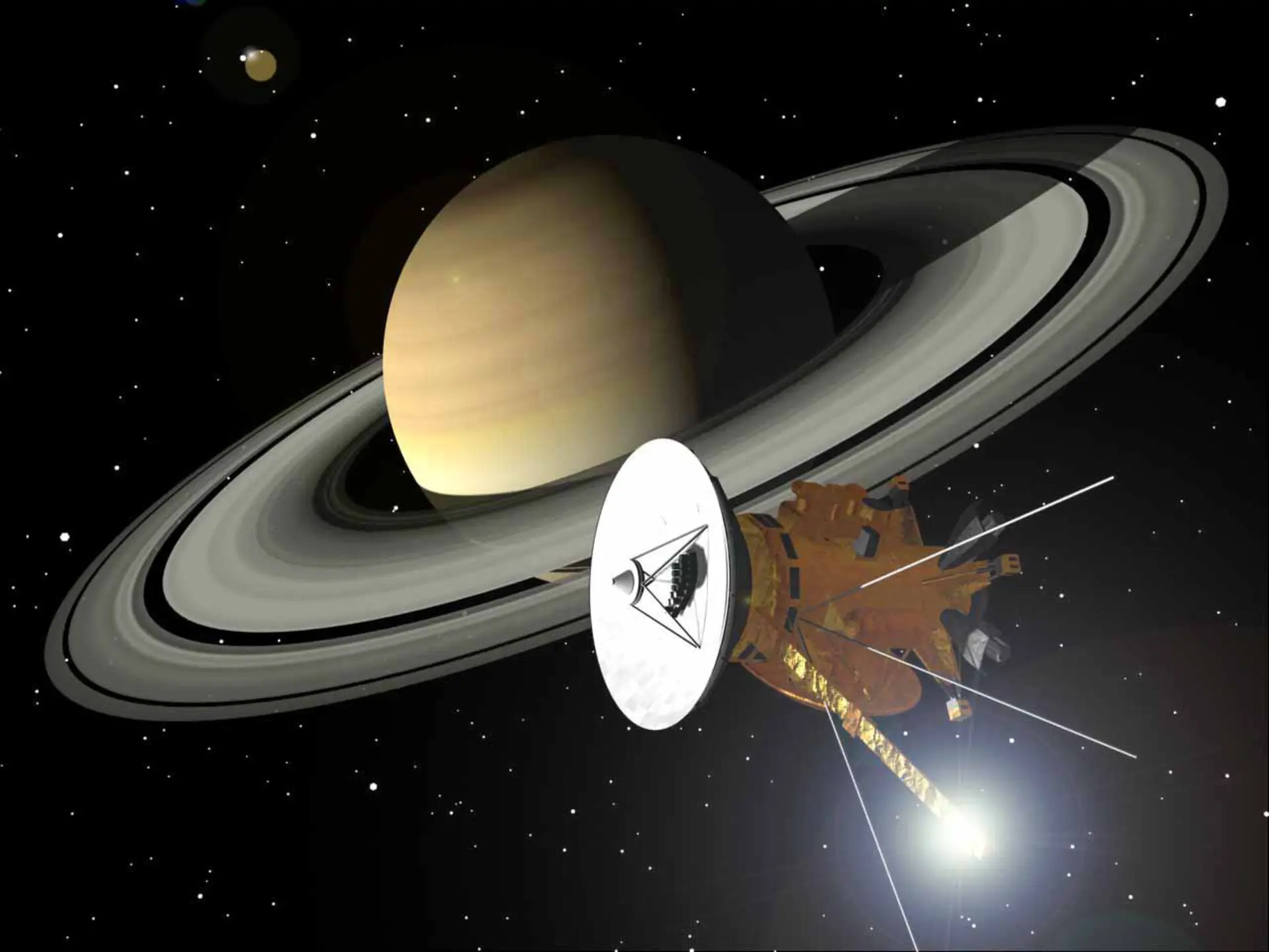 Cassini-Huygens Saturn Orbiter - 13-Year Mission 294 Orbits Completed