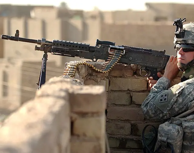 Coaxial M240C Machine Gun