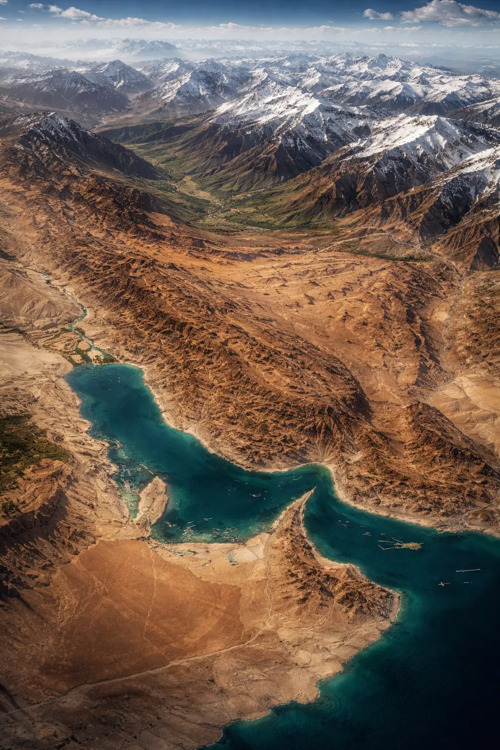 The Zagros Mountain Wall