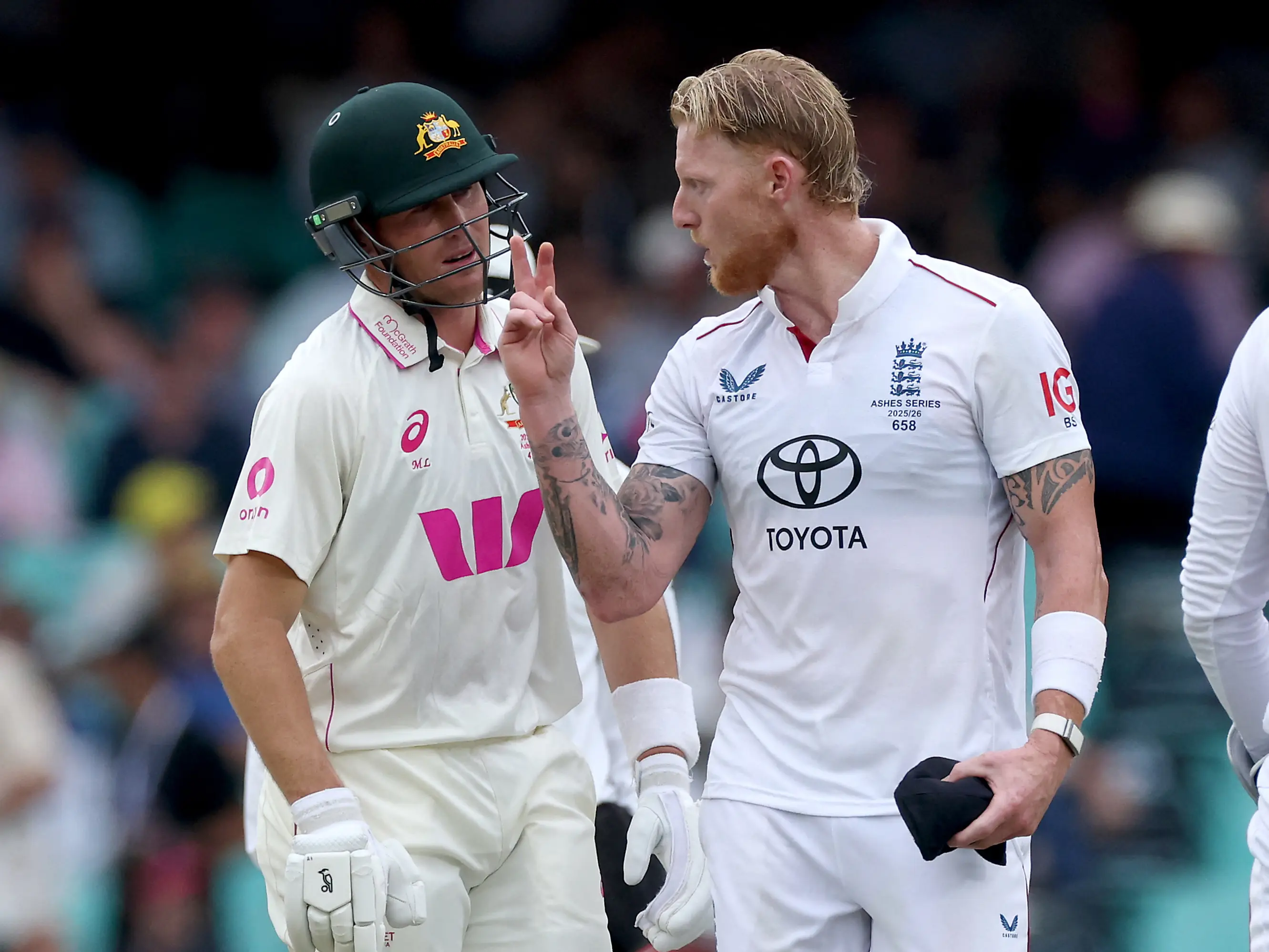 Ashes 2025-26: Stokes-Labuschagne get into heated exchange on day 2 of Sydney Test | WATCH Ashes 2025-26: Stokes-Labuschagne get into heated exchange on day 2 of Sydney Test | WATCH