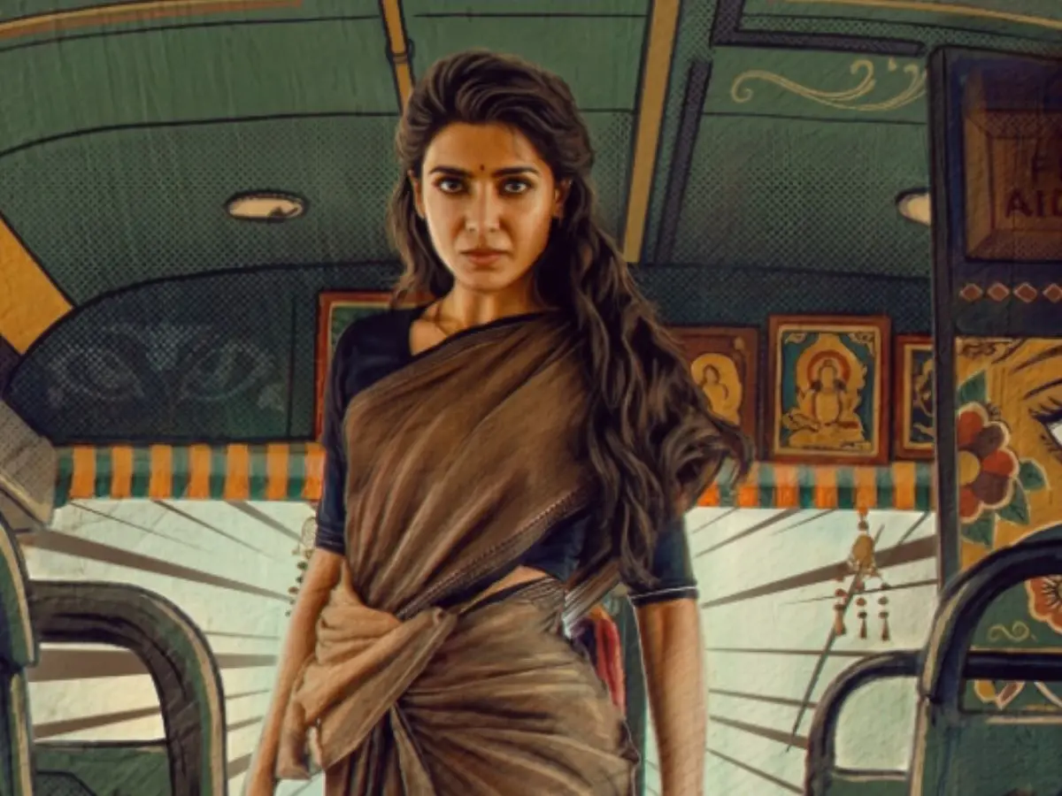 Maa Inti Bangaaram first look poster out! Samantha Ruth Prabhu makes comeback in Telugu cinema in a powerful avatar Maa Inti Bangaaram first look poster out! Samantha Ruth Prabhu makes comeback in Telugu cinema in a powerful avatar