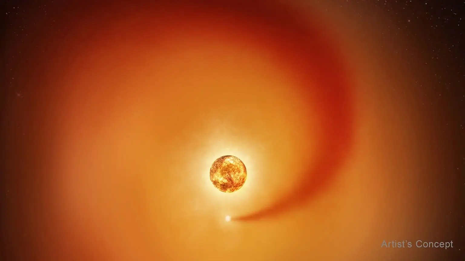 Hubble spots a companion star near Betelgeuse