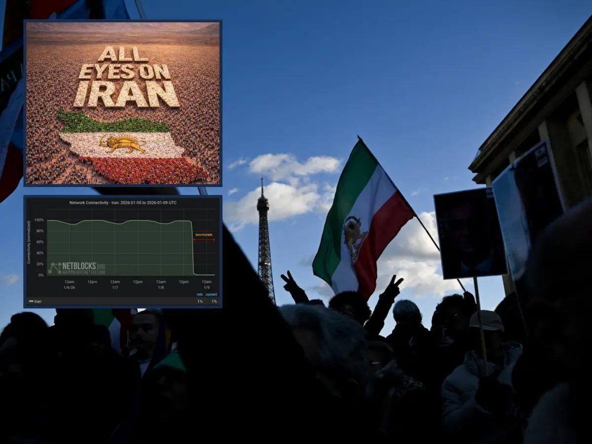 Iran’s digital blackout crosses 12-hour mark, internet flatlines at 1% as protests continue to rage Iran’s digital blackout crosses 12-hour mark, internet flatlines at 1% as protests continue to rage