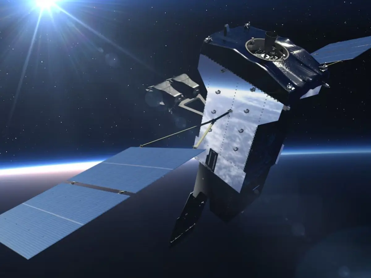 A system watching the world from space
