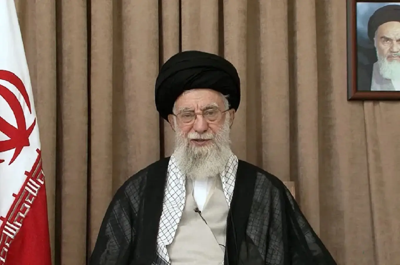 ‘Trump’s hands stained with the blood of Iranians, some rioters want to please him,’ says Khamenei amid ‘Death to America’ chants