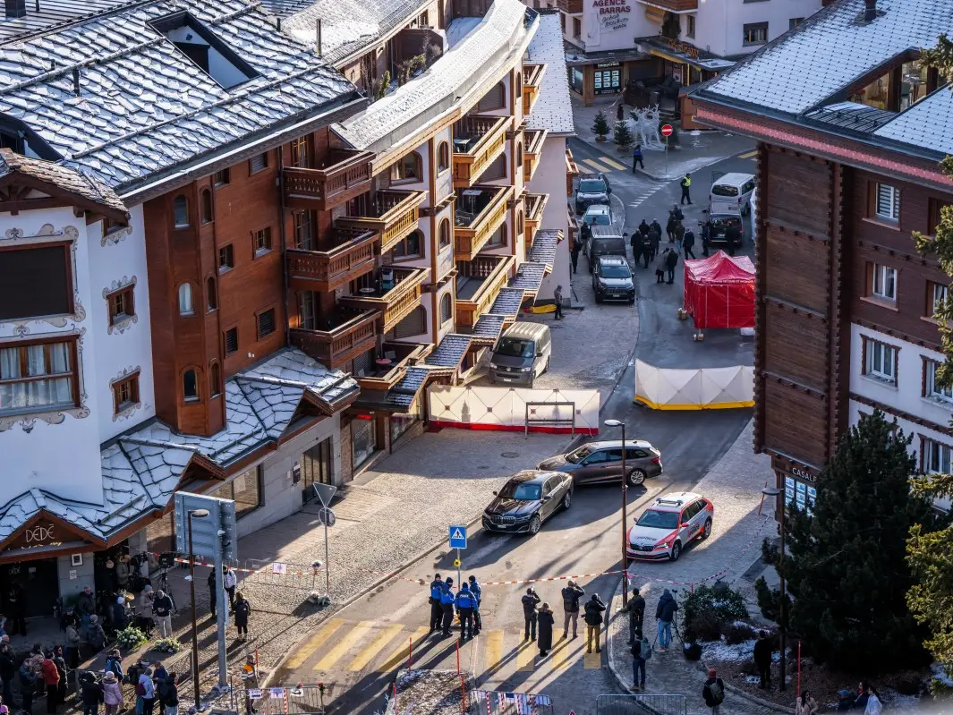 Owner of Swiss ski bar where 40 people were killed in blaze on New Year's Eve taken into custody Owner of Swiss ski bar where 40 people were killed in blaze on New Year's Eve taken into custody