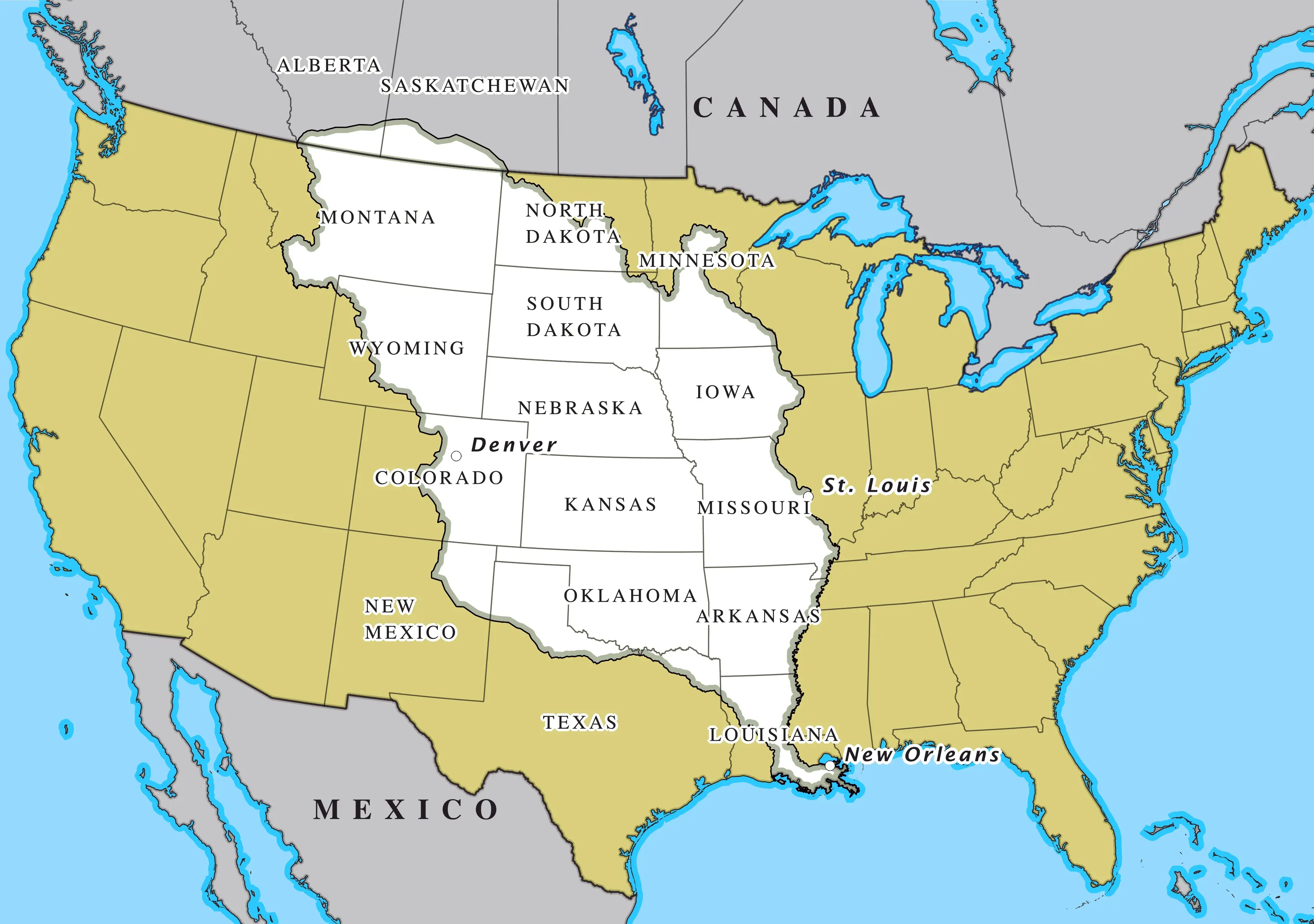 The Louisiana Purchase (1803)