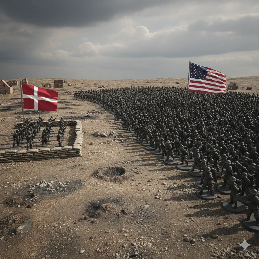 '20,000 vs. 1.3 Million': Can Denmark hold the line against a US military surge?