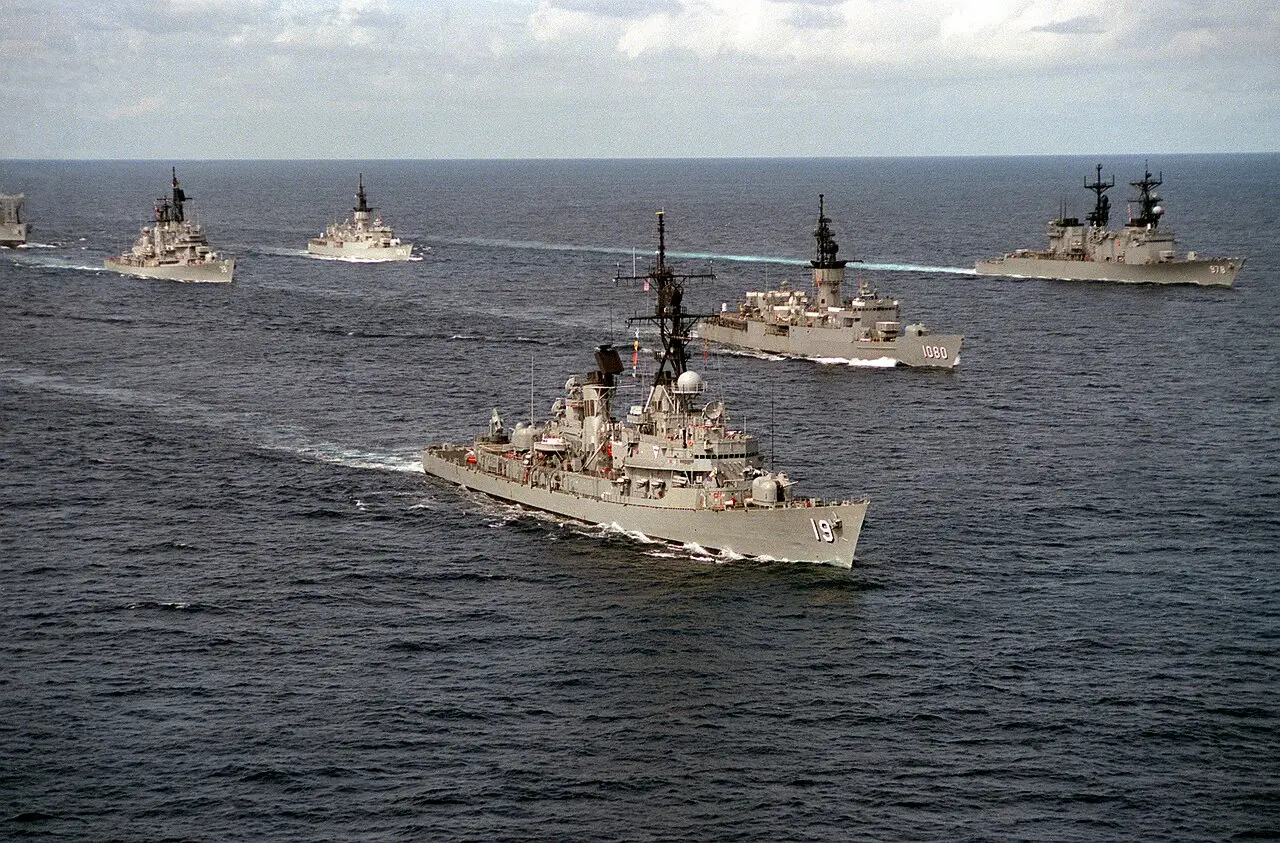 Destroyers, Corvettes and Mine warfare