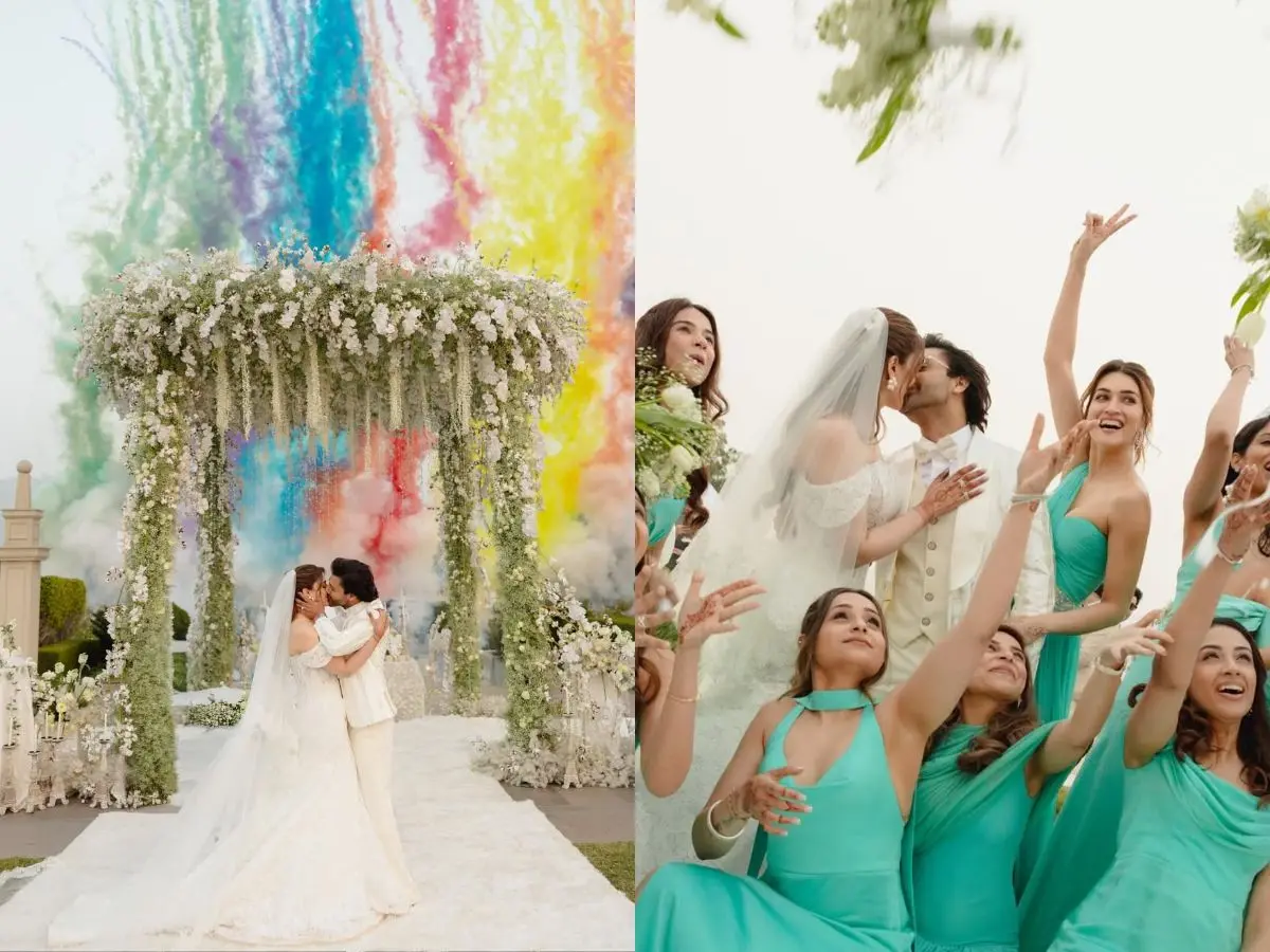 In pics | Nupur Sanon and Stebin Ben share glimpses from their dreamy Christian wedding