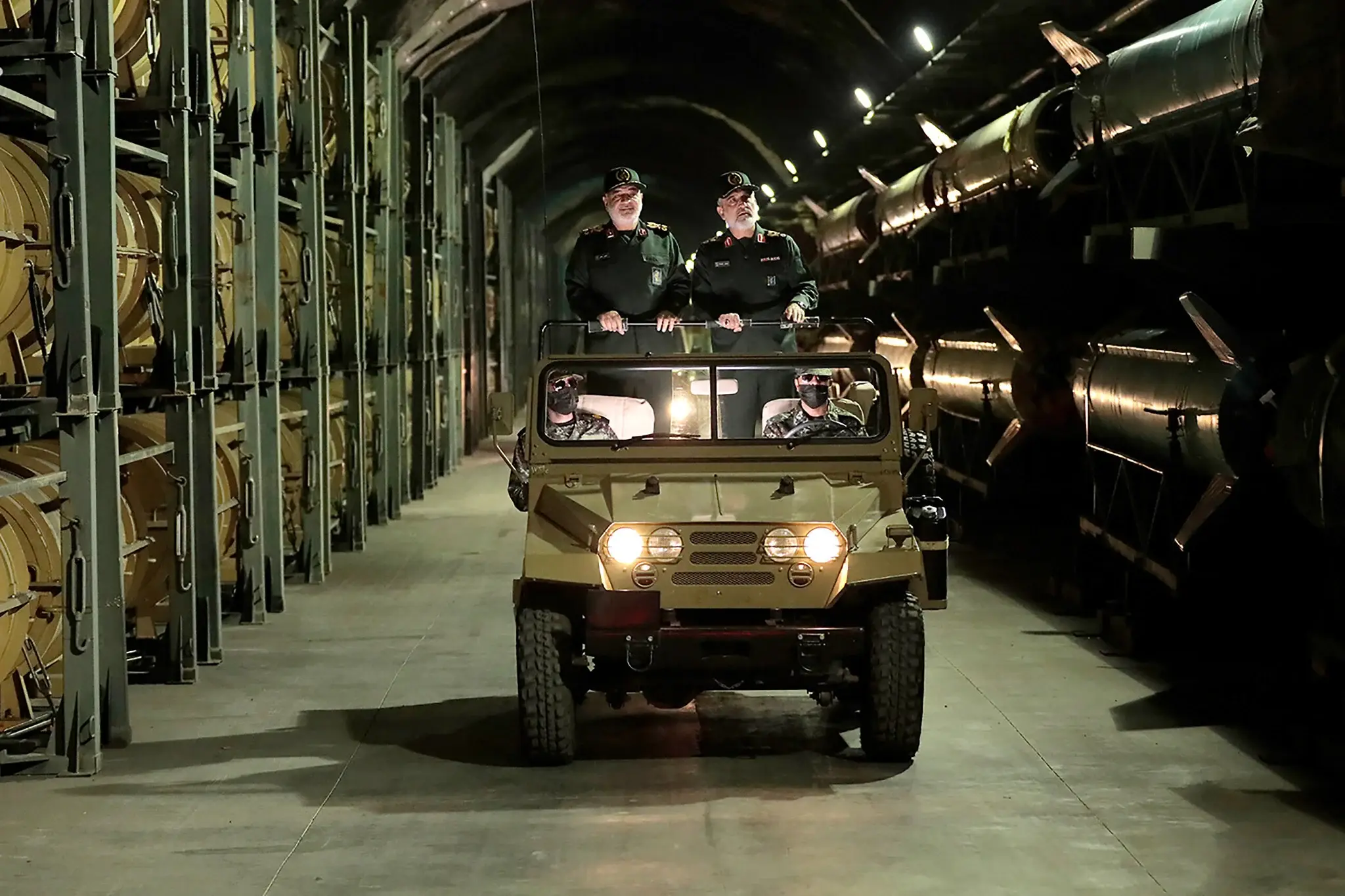 Deep underground ‘missile cities’