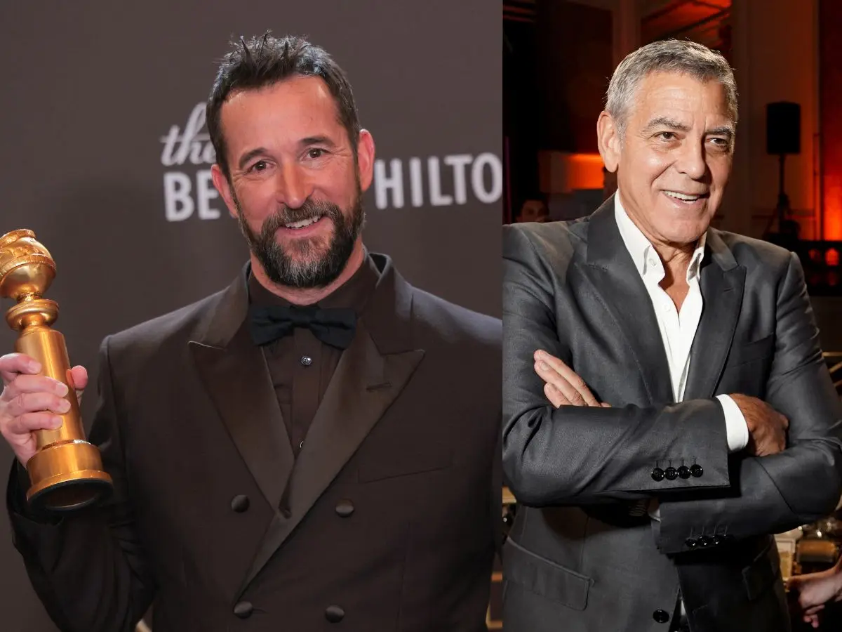 Noah Wyle’s Golden Globes win comes after an emotional reunion with George Clooney on stage; calls him a "touchstone figure" Noah Wyle’s Golden Globes win comes after an emotional reunion with George Clooney on stage; calls him a "touchstone figure"