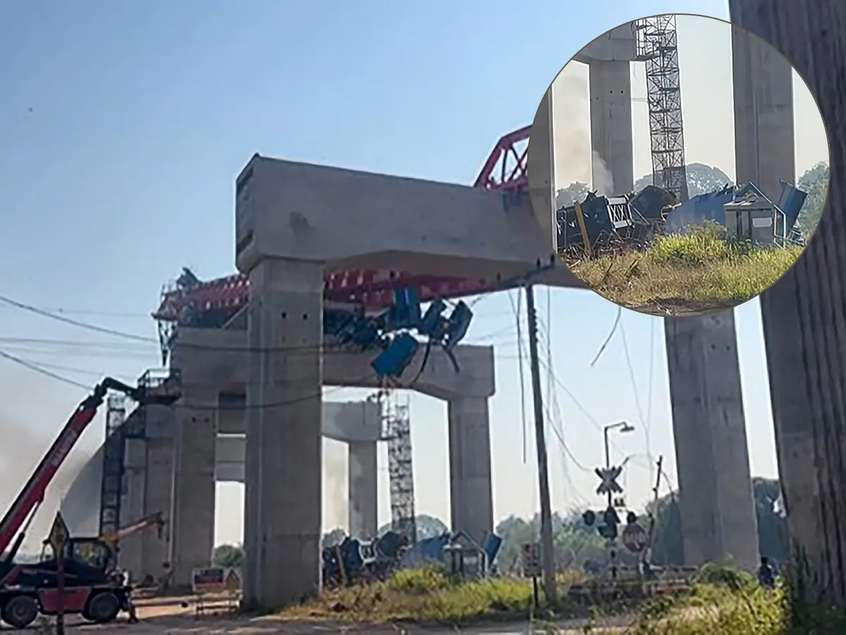 Crane crushes passenger train in Thailand, at least 22 killed, dozens injured Crane crushes passenger train in Thailand, at least 22 killed, dozens injured