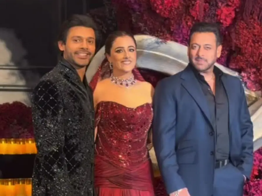 Nupur Sanon-Stebin Ben wedding: Salman Khan blesses newlyweds at star-studded Mumbai reception | Watch
