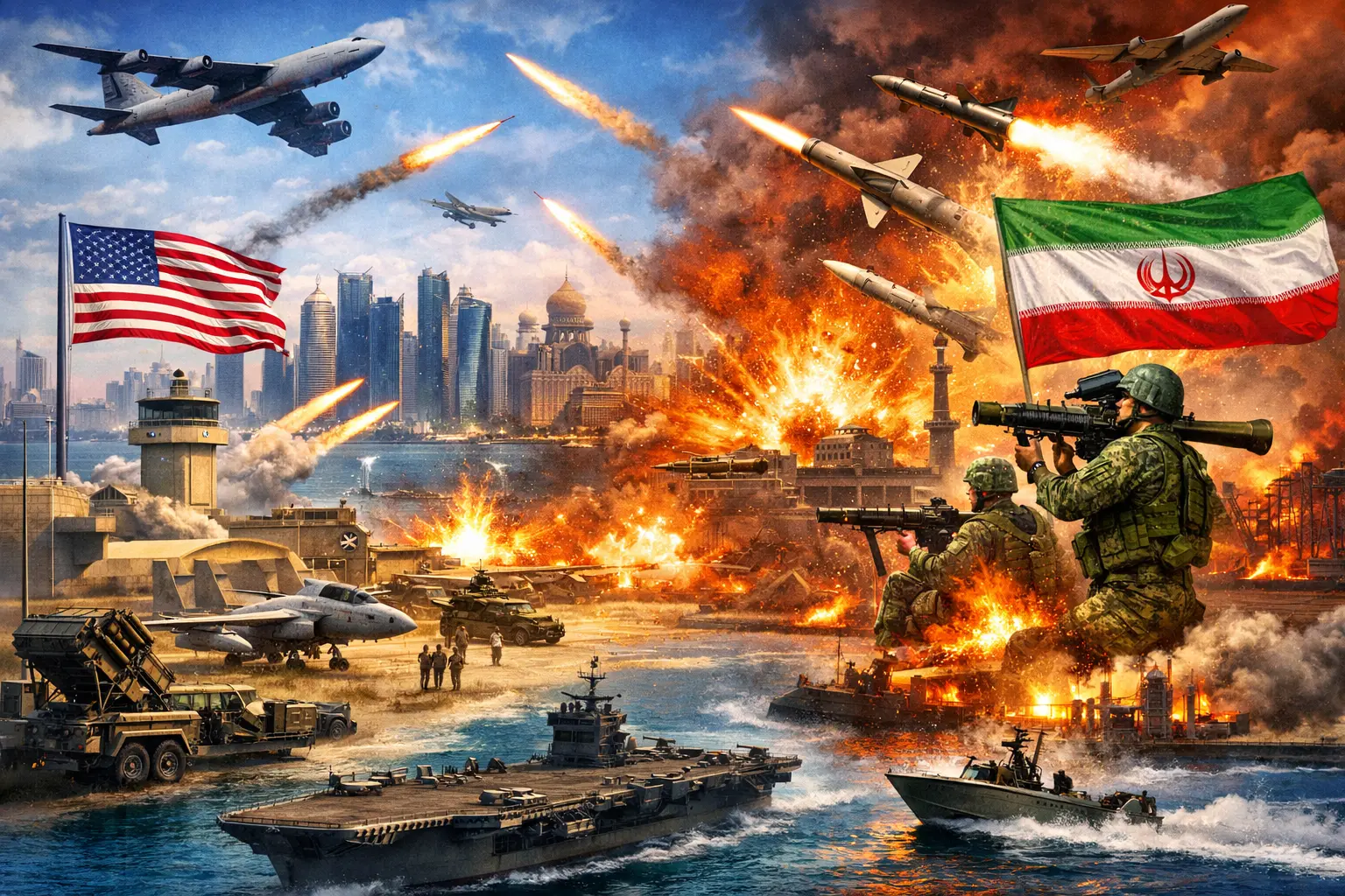 'U.S. vs. Iran': Why US bases in Qatar, Iraq, and Bahrain could be Iran’s primary targets