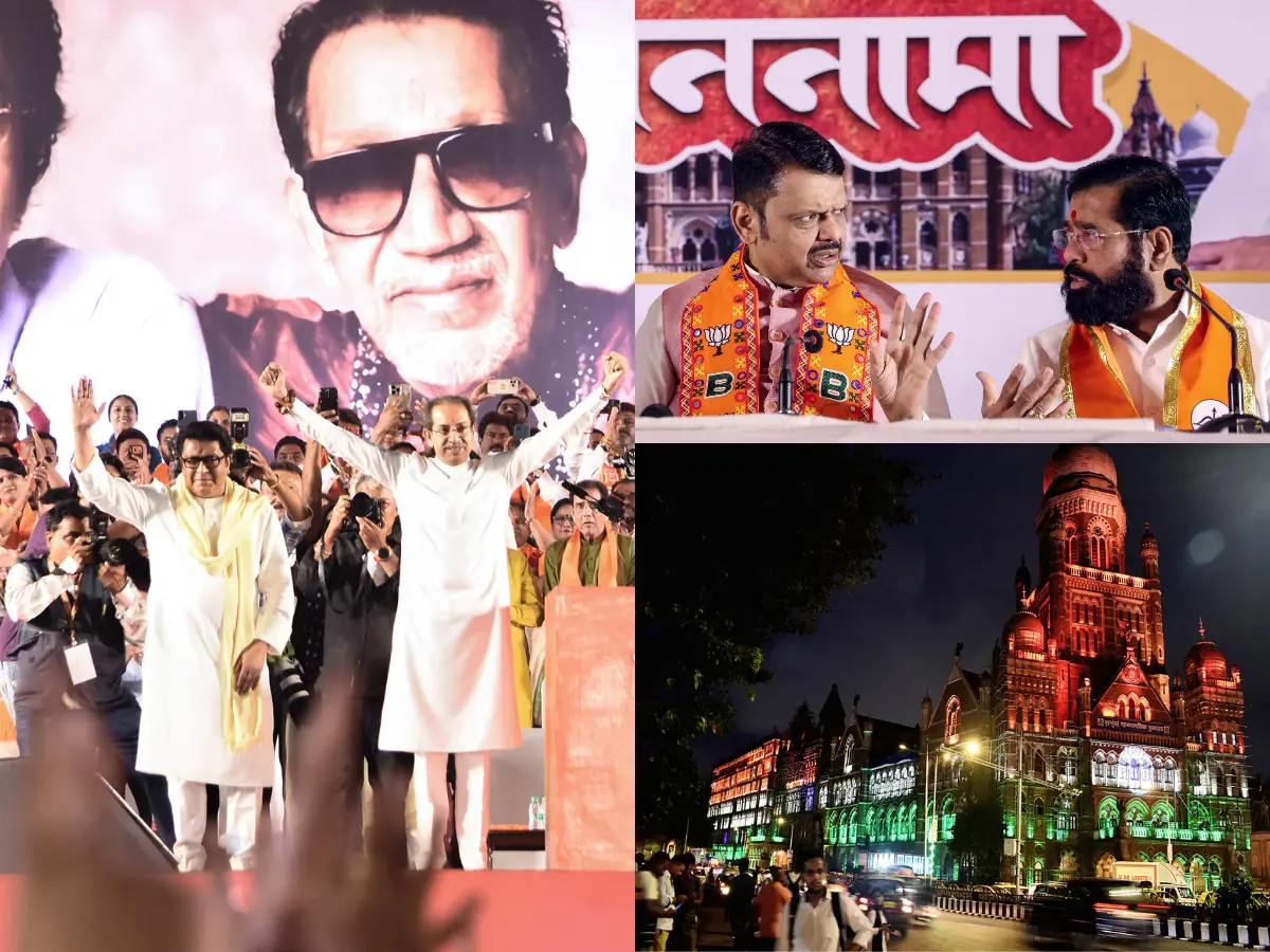 BMC polls underway: Reunited Thackeray clan takes on BJP-led Mahayuti BMC polls underway: Reunited Thackeray clan takes on BJP-led Mahayuti