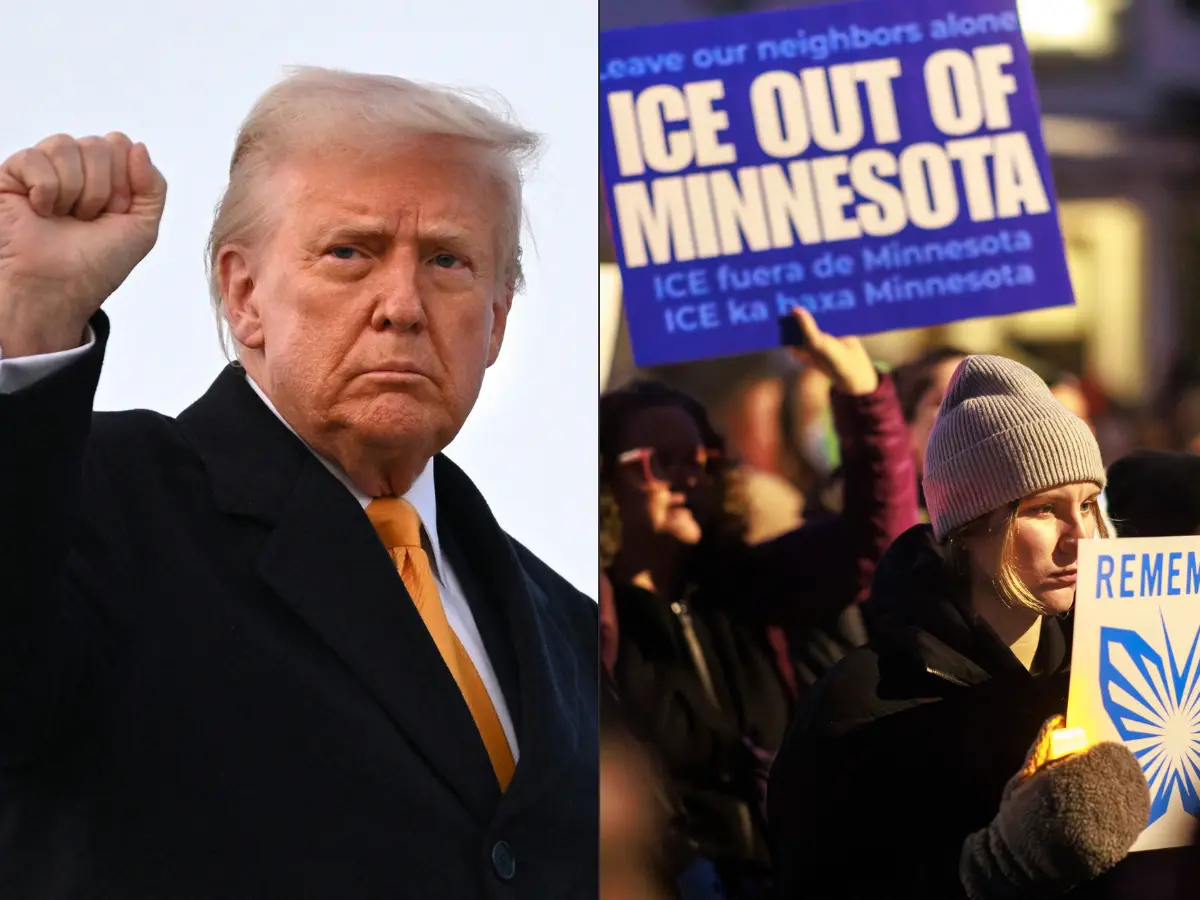 Trump threatens Minnesota with Insurrection Act as protests rage over ICE shooting of Renee Nicole Good Trump threatens Minnesota with Insurrection Act as protests rage over ICE shooting of Renee Nicole Good