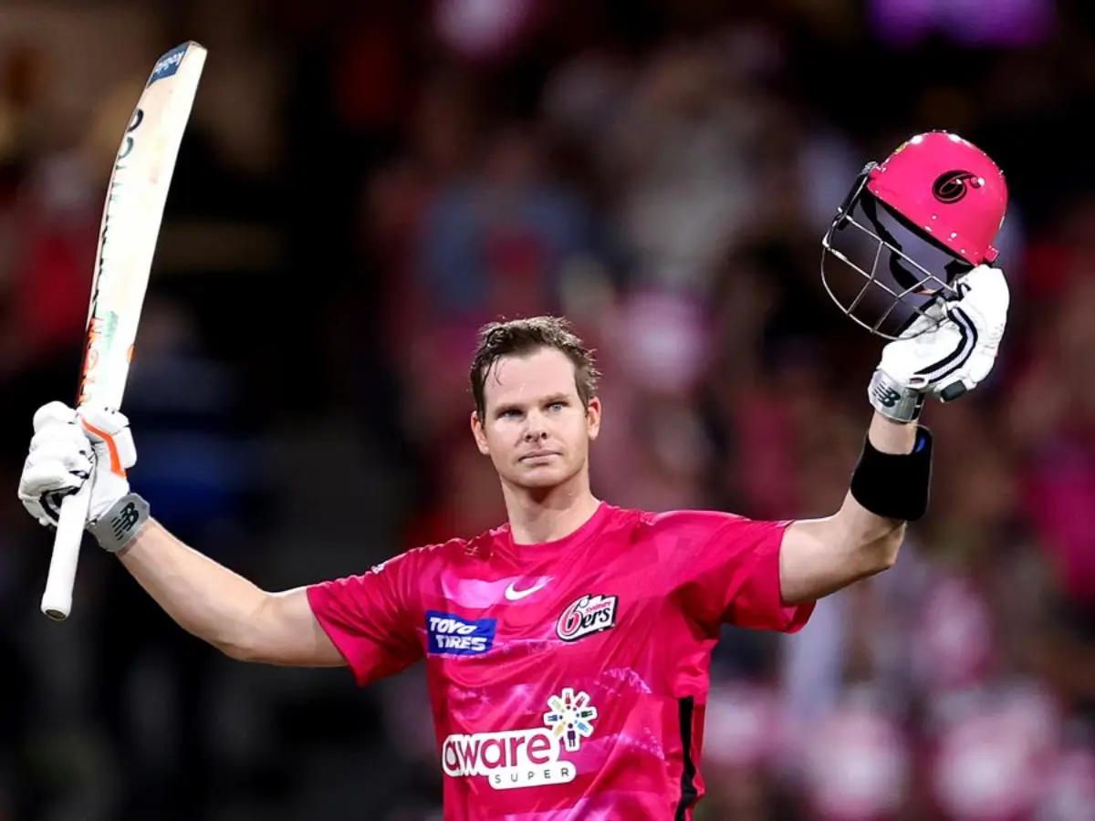 Steve Smith blasts 41-ball century, smashes 32 runs in record-breaking BBL over Steve Smith blasts 41-ball century, smashes 32 runs in record-breaking BBL over