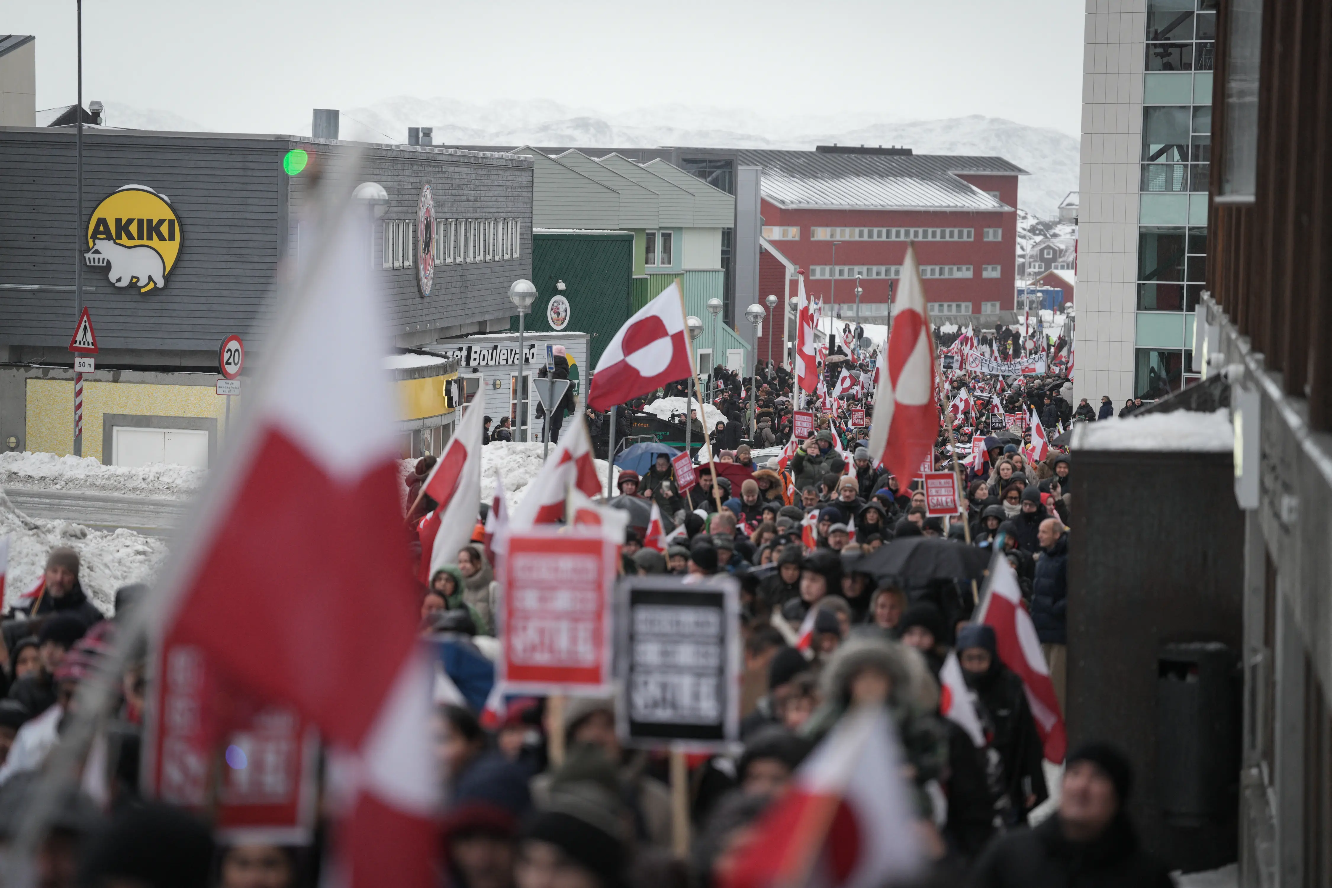 ‘Make America Go Away’: Thousands protest on streets of Greenland, Denmark over Trump’s threats – SEE PICS