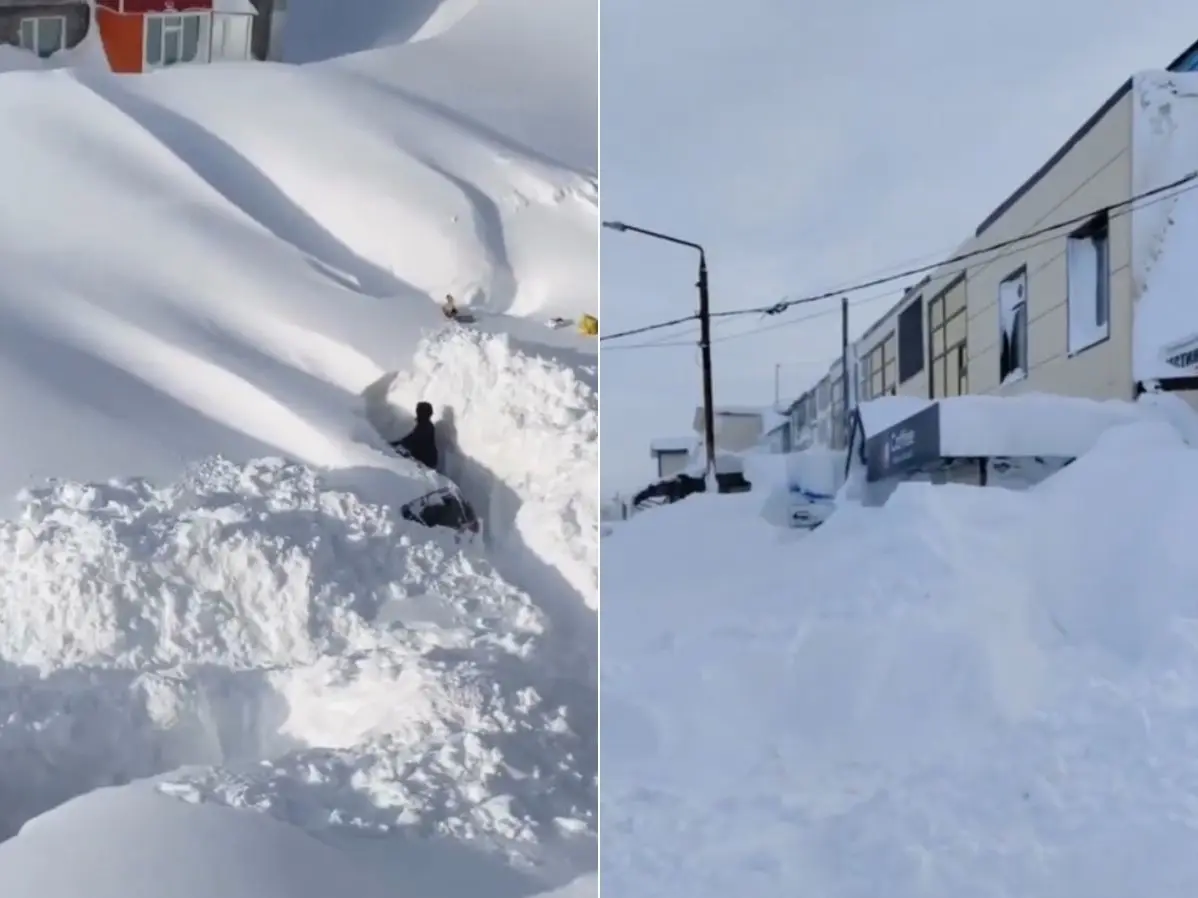 ‘Snow apocalypse’: Record snowfall buries buildings, towns in Russia’s Kamchatka – WATCH ‘Snow apocalypse’: Record snowfall buries buildings, towns in Russia’s Kamchatka – WATCH