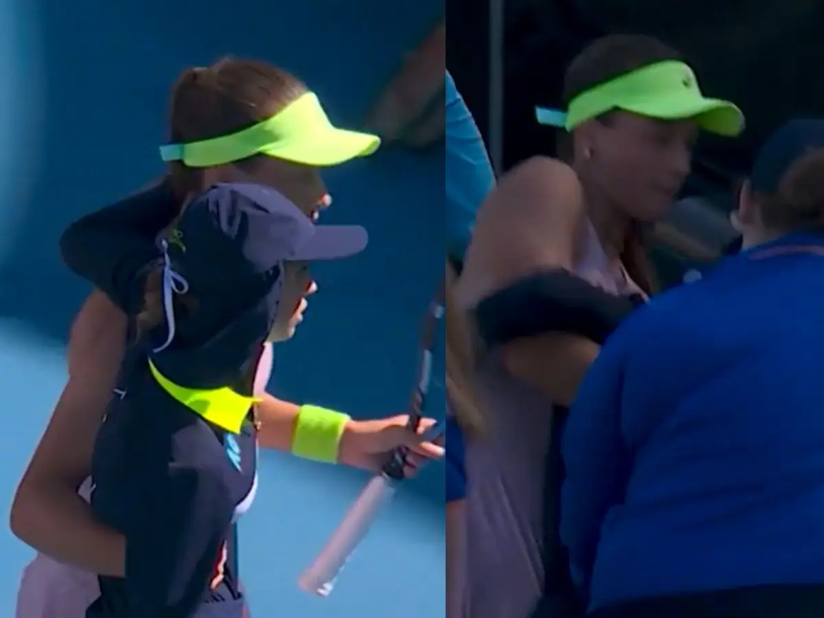 Ball girl collapses at Australian Open 2026; Zeynep Sonmez rushes to help, wins hearts - WATCH