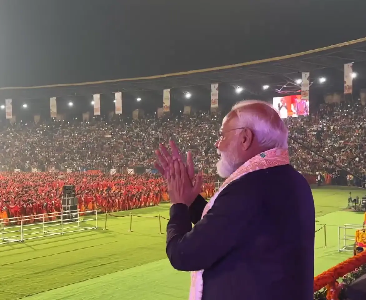 ‘A spectacular performance’: PM Modi shares glimpses of Bagurumba dance during his two-day Assam visit — WATCH